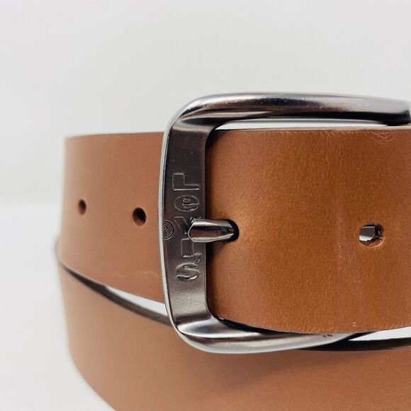 NWOT LEVI’S Men’s Sz 44 Brown 100% Full Grain Bovine Leather Belt Western Work - Picture 2 of 16